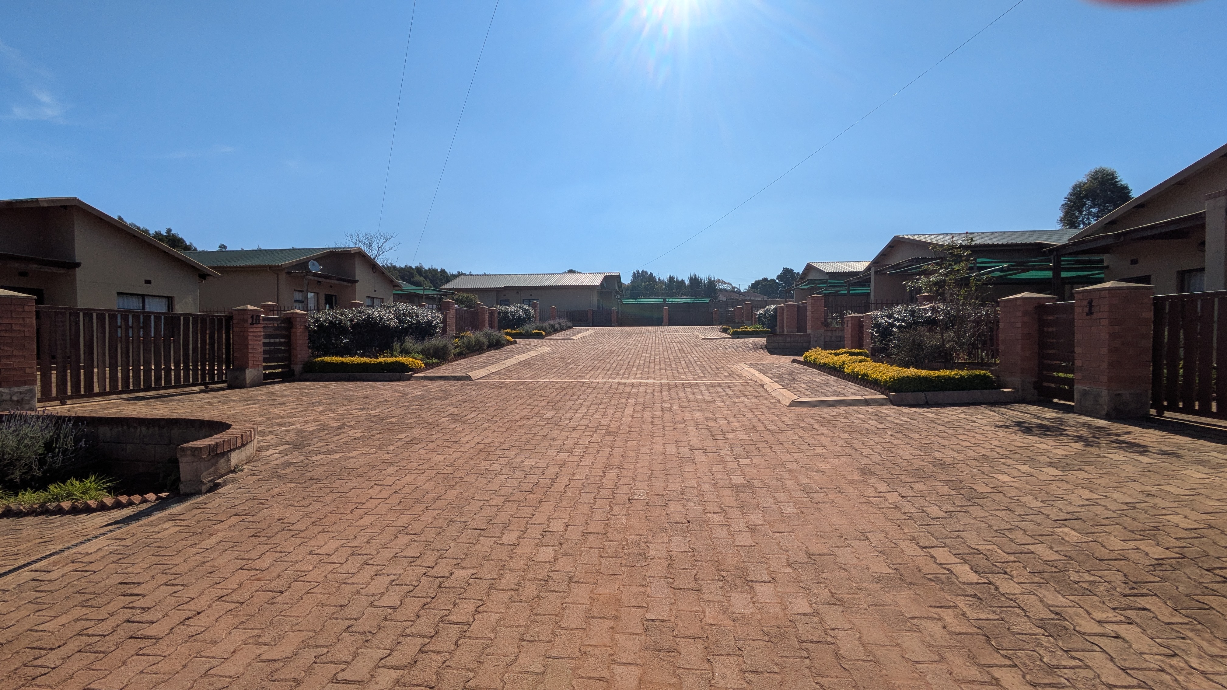 Nhlangano Town Houses development view
