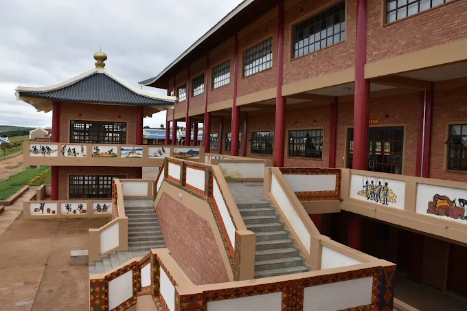 Amitofo Care Centre building detail