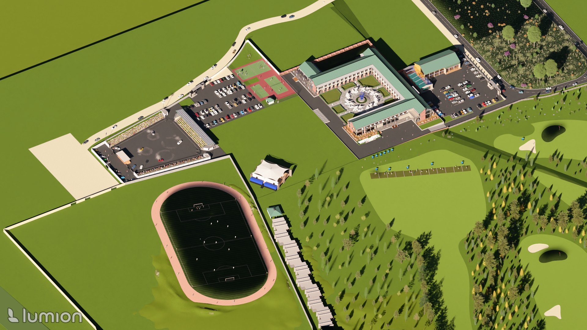 Nhlangano Southern Golf Club design detail