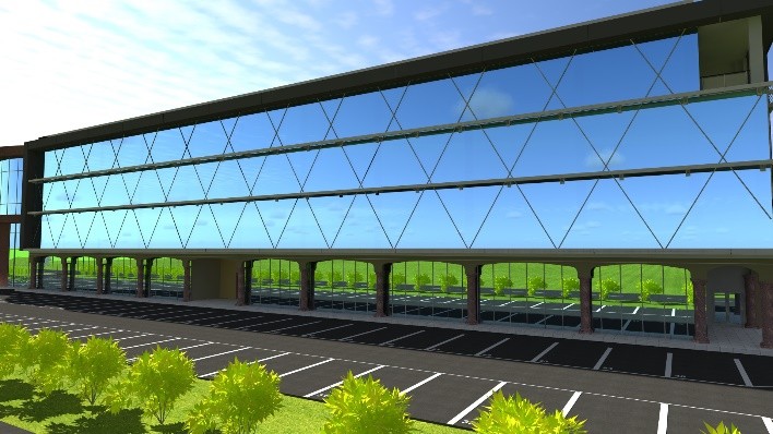 Proposed Town Office Park view 2